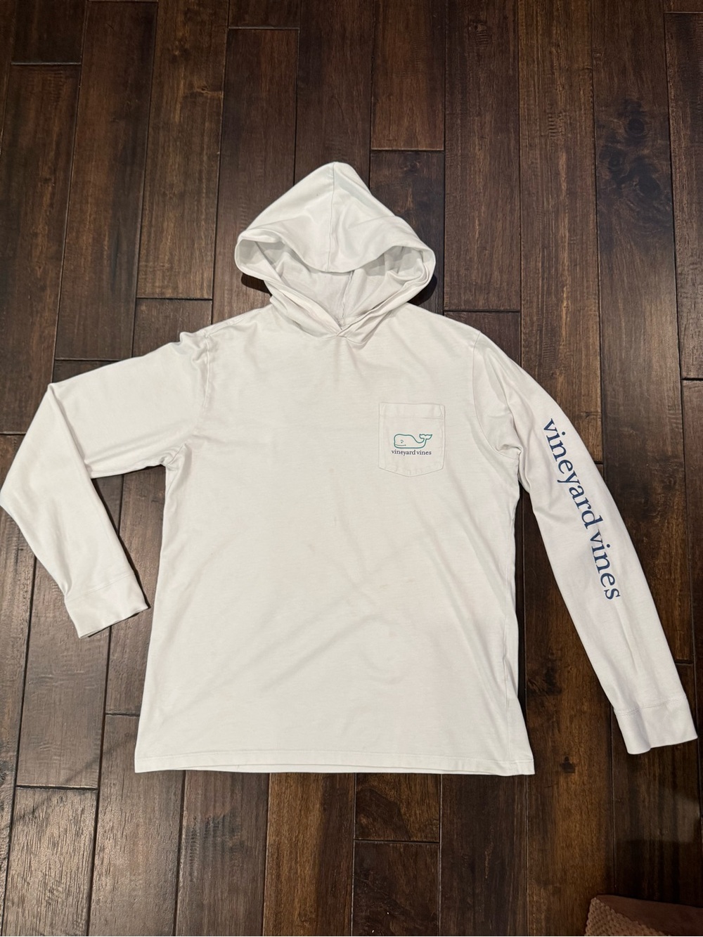 Girl’s Vineyard Vines Long Sleeve Shirt - White - XL